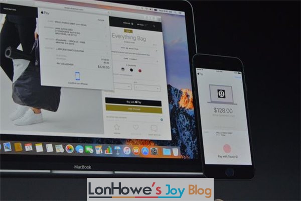 苹果推出Apple Pay网页版：网页购物手机付款 - LonHowe Blog